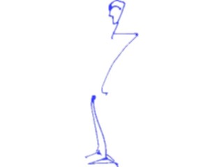 Sticker Custom Preview Image #043883 Cartoons Offbeat Ink Man Model