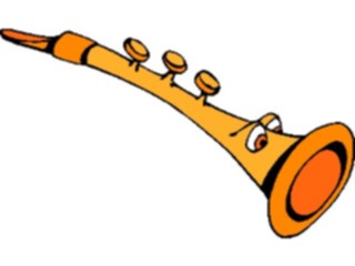 Sticker Custom Preview Image #043893 Cartoons Offbeat Instruface Trumpet