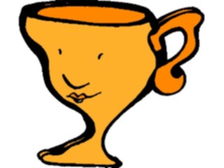 Sticker Custom Preview Image #043899 Cartoons Offbeat Kitchen Mug Face