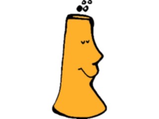 Sticker Custom Preview Image #043900 Cartoons Offbeat Kitchen Pepper Face