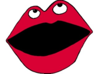 Sticker Custom Preview Image #043924 Cartoons Offbeat Lipface Thinking