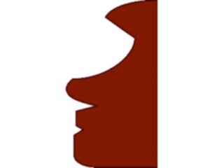 Sticker Custom Preview Image #043949 Cartoons Offbeat Mask Profile