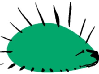 Sticker Custom Preview Image #044003 Cartoons Offbeat Needle Animal Sleeping