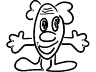 Sticker Custom Preview Image #044024 Cartoons Offbeat Oval Head