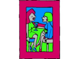 Sticker Custom Preview Image #044051 Cartoons Offbeat Picture Ladies