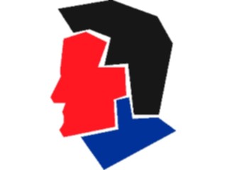 Sticker Custom Preview Image #044095 Cartoons Offbeat Puzzle Head