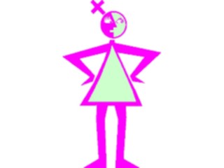 Sticker Custom Preview Image #044119 Cartoons Offbeat Sex Symbol Woman