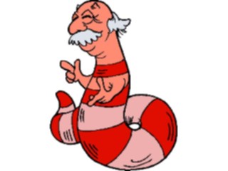 Sticker Custom Preview Image #044169 Cartoons Offbeat Snakewith Hands