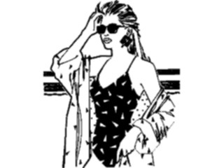 Sticker Custom Preview Image #044421 Clothing Accessories Clothing Fashion Bathing Suit Model1