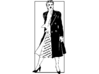 Sticker Custom Preview Image #044892 Clothing Accessories Clothing Fashion Womanin Coat01