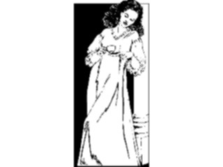 Sticker Custom Preview Image #044935 Clothing Accessories Clothing Fashion Womanin Nightgown1