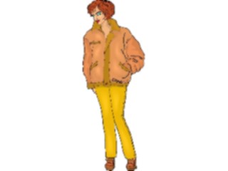 Sticker Custom Preview Image #044939 Clothing Accessories Clothing Fashion Womanin Pants Jacket