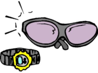 Sticker Custom Preview Image #045089 Clothing Accessories Glasses Sunglasses Watch