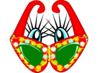 Sticker Custom Preview Image #045090 Clothing Accessories Glasses Sunglasseswith Eyes