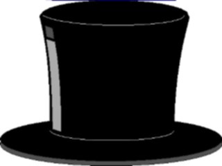 Sticker Custom Preview Image #045339 Clothing Accessories Hats Top Hat Black