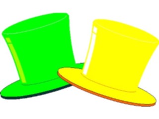 Sticker Custom Preview Image #045343 Clothing Accessories Hats Top Hats Colored