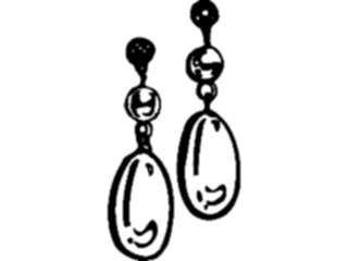 Sticker Custom Preview Image #045415 Clothing Accessories Jewelry Such Earrings Drop1