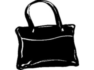 Sticker Custom Preview Image #045660 Clothing Accessories Jewelry Such Purse Black