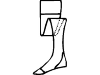 Sticker Custom Preview Image #046136 Clothing Accessories Shoes Socks Stocking1