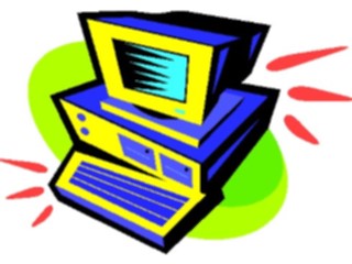 Sticker Custom Preview Image #046186 Computers Cartoons Computer02