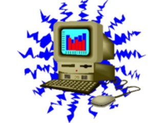 Sticker Custom Preview Image #046189 Computers Cartoons Computer05