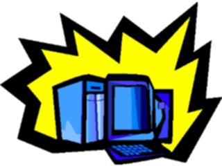 Sticker Custom Preview Image #046200 Computers Cartoons Computer16