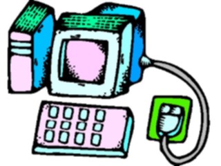 Sticker Custom Preview Image #046216 Computers Cartoons Computer32