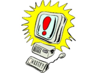 Sticker Custom Preview Image #046227 Computers Cartoons Computer43