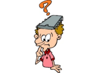 Sticker Custom Preview Image #046263 Computers Cartoons Computer Chip Head