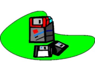 Sticker Custom Preview Image #046391 Computers Cartoons Disks2