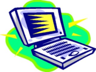 Sticker Custom Preview Image #046440 Computers Cartoons Laptop1