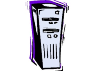 Sticker Custom Preview Image #046547 Computers Cartoons Tower1