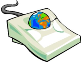 Sticker Custom Preview Image #046549 Computers Cartoons Trackball Earth