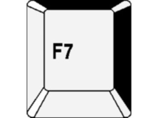 Sticker Custom Preview Image #046604 Computers Keyboard Keys Key F07