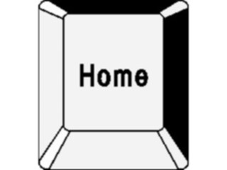 Sticker Custom Preview Image #046612 Computers Keyboard Keys Key Home