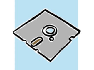 Sticker Custom Preview Image #046724 Computers Media5inch Disk04