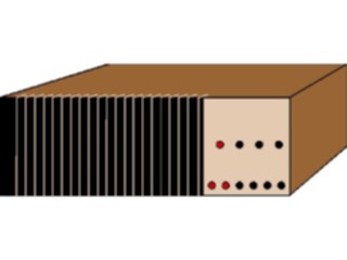 Sticker Custom Preview Image #047197 Computers Network Diagramming L A N Bridges Routers Timeplex Access Node