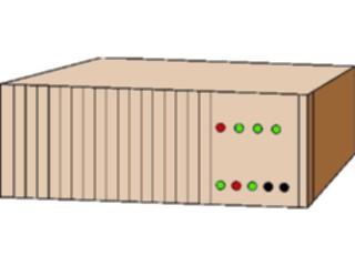 Sticker Custom Preview Image #047198 Computers Network Diagramming L A N Bridges Routers Timeplex I A N