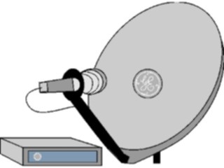 Sticker Custom Preview Image #047432 Computers Network Diagramming Miscellaneous G E Spacenet V S A T