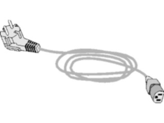 Sticker Custom Preview Image #047839 Computers Peripherals Power Cord