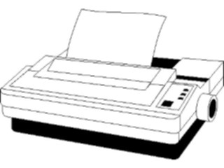 Sticker Custom Preview Image #047933 Computers Printers Printer036