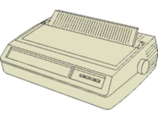 Sticker Custom Preview Image #047992 Computers Printers Printer095