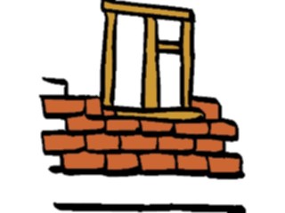 Sticker Custom Preview Image #048315 Construction Brick Wall1