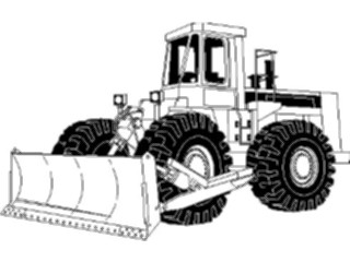 Sticker Custom Preview Image #048326 Construction Bulldozer02