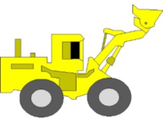 Sticker Custom Preview Image #048329 Construction Bulldozer05