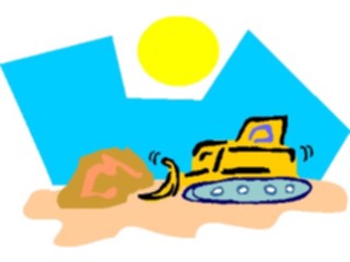 Sticker Custom Preview Image #048338 Construction Bulldozer14