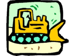 Sticker Custom Preview Image #048341 Construction Bulldozer17