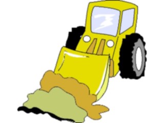 Sticker Custom Preview Image #048343 Construction Bulldozer19