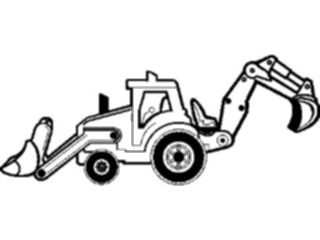 Sticker Custom Preview Image #048345 Construction Bulldozer21