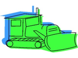 Sticker Custom Preview Image #048350 Construction Bulldozer26